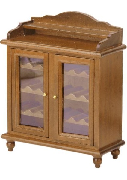 1/12 Dollhouse Minyatür Mobilya Vintage Tarzı Ahşap Dolap (Yurt Dışından)