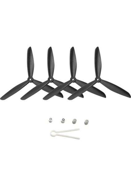 X4 H501S Yedek Parçalar Için 4 Pcs Pervane Kürek Siyah (Yurt Dışından)