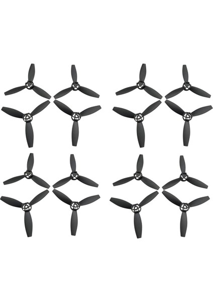 Uzaktan Siyah Için 16PCS Quadcopter Pervane Pervanesi (Yurt Dışından)