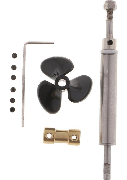 3mm 100MM Rc Model Tekne Tahrik Mili, Conta Seti, 50MM Gömlek, Hñelice G A (Yurt Dışından)