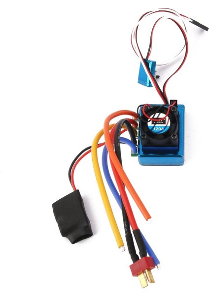 Rc Araç Hız Kontrolörü - 120A Fırçasız Hız Denetleyicisi Esc Rc Post (Yurt Dışından)