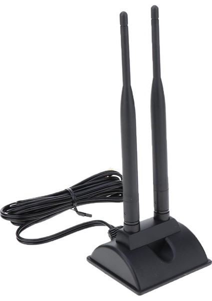 2ADET Anten Çift Bant Rpsma Maschio Taban Magnetica 5ghz Başına 5ghz (Yurt Dışından)