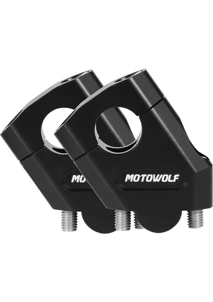 7/8 "evrensel Motosiklet Alüminyum Gidon Yükseltici Dirtbikler Için Montaj Atv Siyah 28MM (Yurt Dışından)