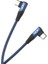 K595 Safe 60W Type-C - Type-C 90 Derece Data/şarj Kablosu 1.5mt 4