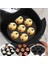 Airfryer Silikon 7'li Muffin Kek Kalıbı - Kek ve Çörek Pişirme Kabı Silikon Kalıp Siyah - (Bpa Free) 5