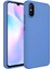 Xiaomi Redmi 9A Kapak Renkli Metal Kamera Çerçeveli First Class Içi Kadife Lasnman Kılıf - Petrol Mavisi 1