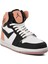 Lambırlent 0121 Siyah-Beyaz-Pudra Kadın Bilek Boy Sneaker 3