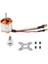 A2217 1250KV Fırçasız Motor + Montaj Klips 9 '' (Yurt Dışından) 2