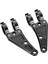 41MM Ön Çatal Tüpleri Için 2x Çatal Far Montaj Braketi Cnc Siyah (Yurt Dışından) 1