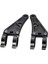 41MM Ön Çatal Tüpleri Için 2x Çatal Far Montaj Braketi Cnc Siyah (Yurt Dışından) 5