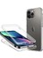 Apple iPhone 13 Pro Max Kılıf 360 Şeffaf Ön Arka Koruma Silikon 1