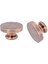 Boş Mum Mühür Pirinç Damga Başlığı Yuvarlak 25MM Bakır Copper 3
