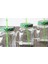 Yeşil Metal Kapaklı Pipetli Kulplu Kavanoz Bardak 3 Adet Fma03281 1