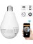 Ip Kamera 360 Derece Balıkgözü Panoramik Wifi P2P Ağ Ip Ampul Kamera Cmr8 2