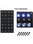 6 Çete Deniz Geçiş Rocker Anahtar Paneli Su Geçirmez 12V -24V Mavi Led. (Yurt Dışından) 3