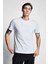 Beyaz Erkek Kısa Kollu T-Shirt 23S-1202-23B 1