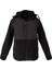 Softpolar Kapüşonlu Mont - Siyah - Slim Fit 1