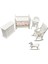 5x 1/12 Minyatür Sallanan At +Crib +Dolap Mobilya Dollhouse Aksesuar (Yurt Dışından) 5