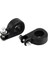 Motosiklet Ayağı Peg Kelepçeler Mounts Mount Motor Muhafızları Siyah (Yurt Dışından) 1