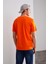 Unisex Rakun Turuncu Nakışlı T-Shirt 2