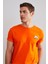 Unisex Rakun Turuncu Nakışlı T-Shirt 3