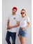 Unisex Iguana Beyaz Nakışlı T-Shirt 3
