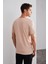 Unisex Yin Yang Balık Bej Nakışlı T-Shirt 5