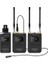 Vocal M V4 Uhf Çift Kanallı 1 Alıcı 2 Vericili Kablosuz Mikrofon Sistemi ve Ses Kaydedici 1