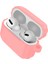 Buff Airpods Pro Rubber Silicone Case Pink 2