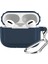 Buff Airpods Pro Rubber Silicone Case Dark Blue 1
