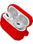 Buff Airpods Pro Rubber Silicone Case Red 2