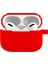 Buff Airpods Pro Rubber Silicone Case Red 5