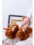 Tavşan Figürlü Taba Peluş Panduf Ev Pandufu Unisex 1