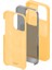 Buff iPhone 14 Rubber Fit Kılıf Yellow 4