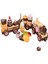 Ahşap Tren Kek Oyuncakları Toddlers Party Için Pretend Oyunu Doğum Günü Hediyesi (Yurt Dışından) 5