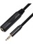 1/8 '' (3.5mm) Erkek Ila 1/4 '' (6.35MM) Kadın Stereo Ses Saf Bakır Adaptörü 3 Metre (Yurt Dışından) 2