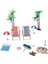 12PCS Mini Güverte Sandalye Plaj Kabuğu Seti Dollhouse Peri Bahçesi Multi (Yurt Dışından) 1
