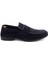 Lacivert Süet Leather Erkek Loafer Ayakkabı E01810023302 2