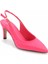 Mat Fuşya Saten Kadın Klasik Topuklu Ayakkabı K01188132638 3