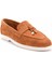 Taba Süet Leather Kadın Loafer Ayakkabı K01274225302 3