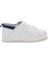 Beyaz Lacivert Leather Erkek Sneaker E01901538303 2