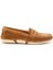 Camel Süet Leather Kadın Loafer Ayakkabı K01224010002 2