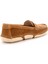 Camel Süet Leather Kadın Loafer Ayakkabı K01224010002 4