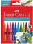 Faber Castell Comfort Keçeli Kalem Bıo Plastik Gövdeli 12LI. 1