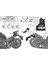 366KIT Yamaha Fz8-Fazer8 (10-15) Yan Çanta Taşıyıcı Baglantı Kiti 2