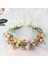 Boho Floral Çelenk Başlık Çiçek Kafa Bandı (Yurt Dışından) 3