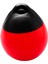Siyah Uç Şişirilebilir Tekne 250 x 300MM Deniz Mooring Tampon Tamponu Siyah Kırmızı (Yurt Dışından) 1