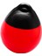 Siyah Uç Şişirilebilir Tekne 250 x 300MM Deniz Mooring Tampon Tamponu Siyah Kırmızı (Yurt Dışından) 2