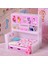 Abs Minyatür Dolap Yatak Modeli /12 Dolls House Çocuk Yatak Odası Mobilya Yaşam Sahneleri Aksesuar (Yurt Dışından) 2