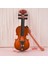 1pc 1:12 Ahşap Keman Mini Müzik Enstrümanı Dollhouse Minyatürleri Yay (Yurt Dışından) 4